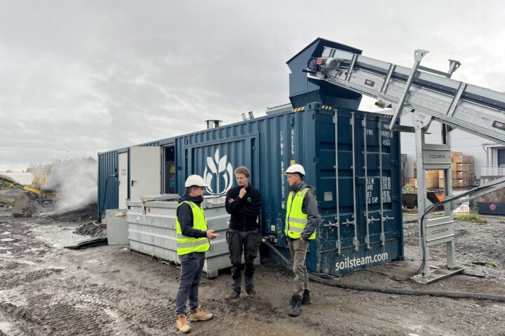 SoilSteam International enters the UK market – first sale to Gavin Griffiths Ltd in Wales